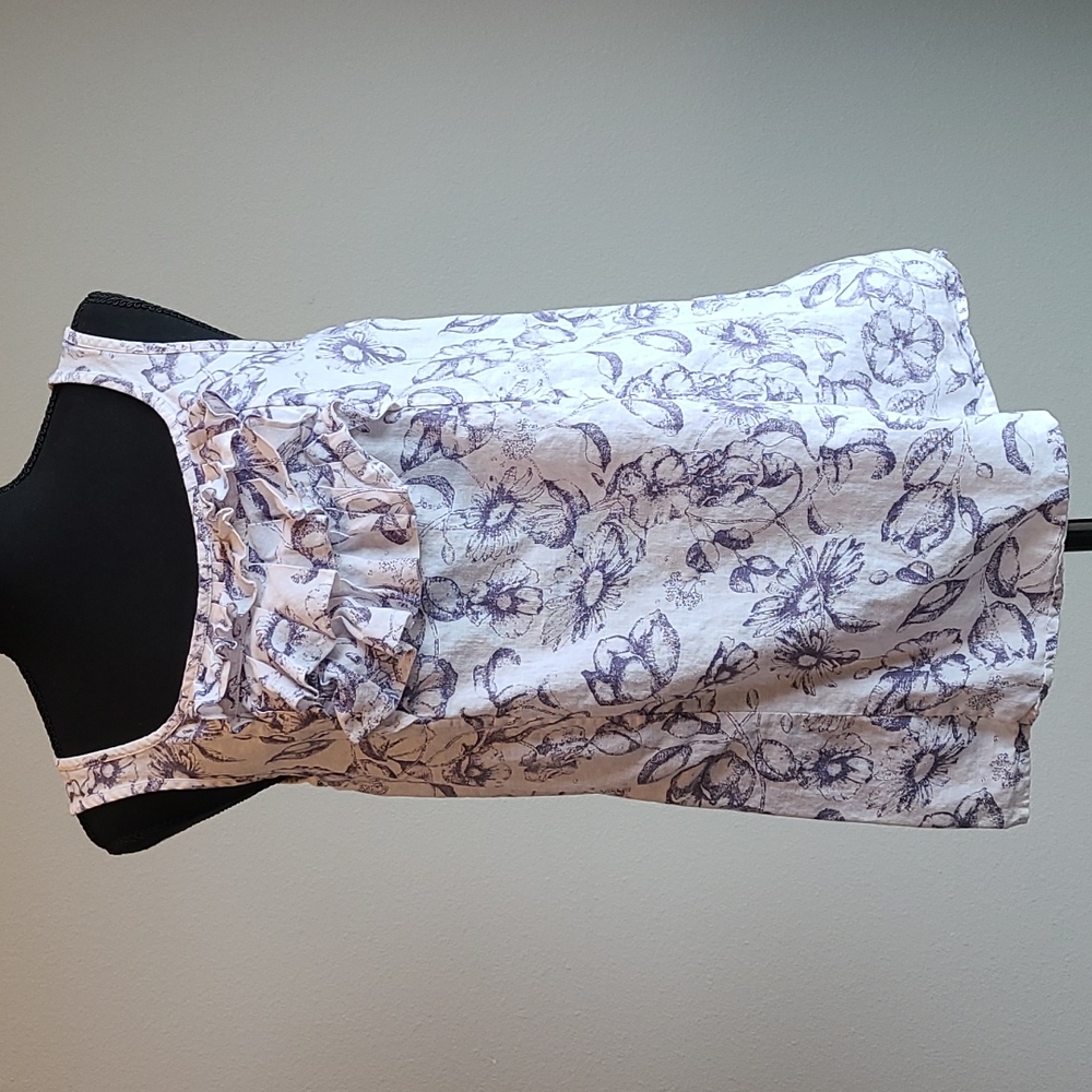 GAP Maternity Floral Tank Top Size Small